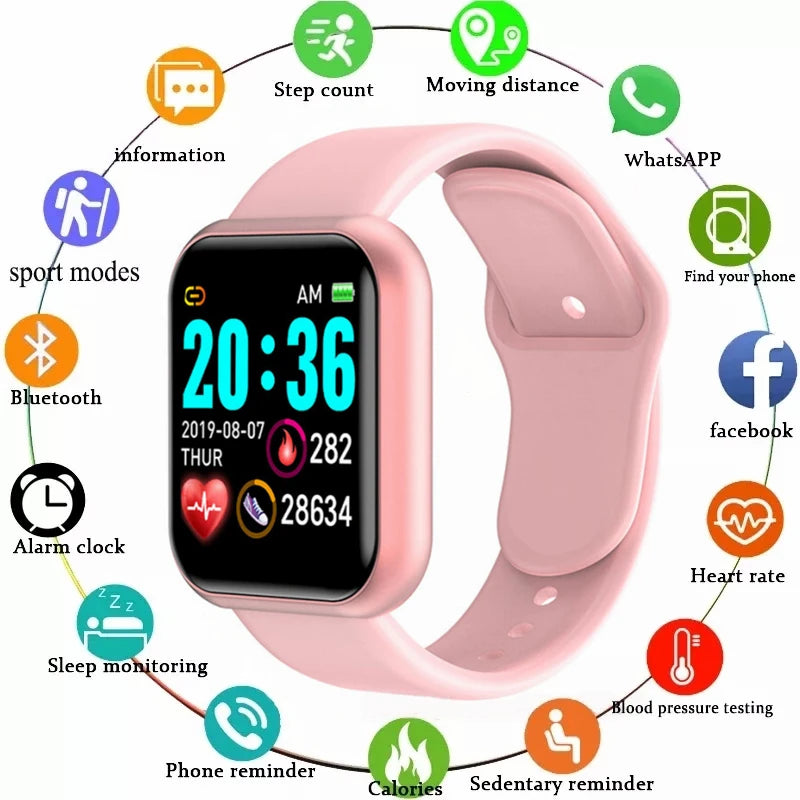 Multifunctional Smart Watch Men Women Bluetooth
