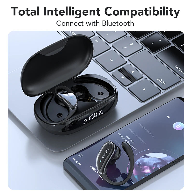 XT80 Bluetooth 5.3 Earphones True Wireless Headphones