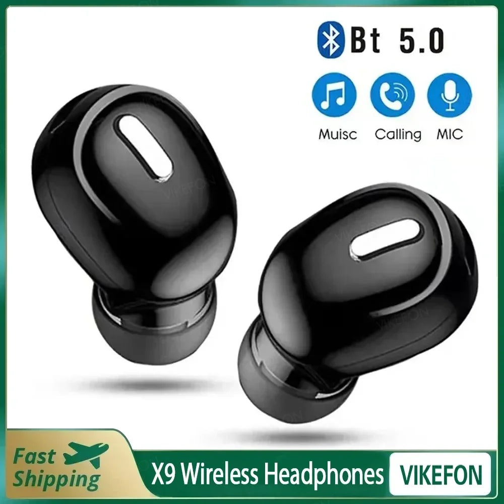 X9 Wireless Earphone Bluetooth-compatible 5.0
