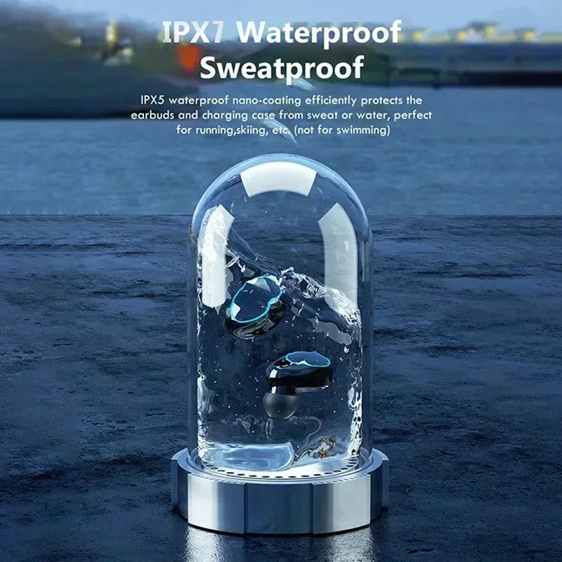 M10 Bluetooth Earphones Handfree LED Dispay  Waterproof Gaming Headset